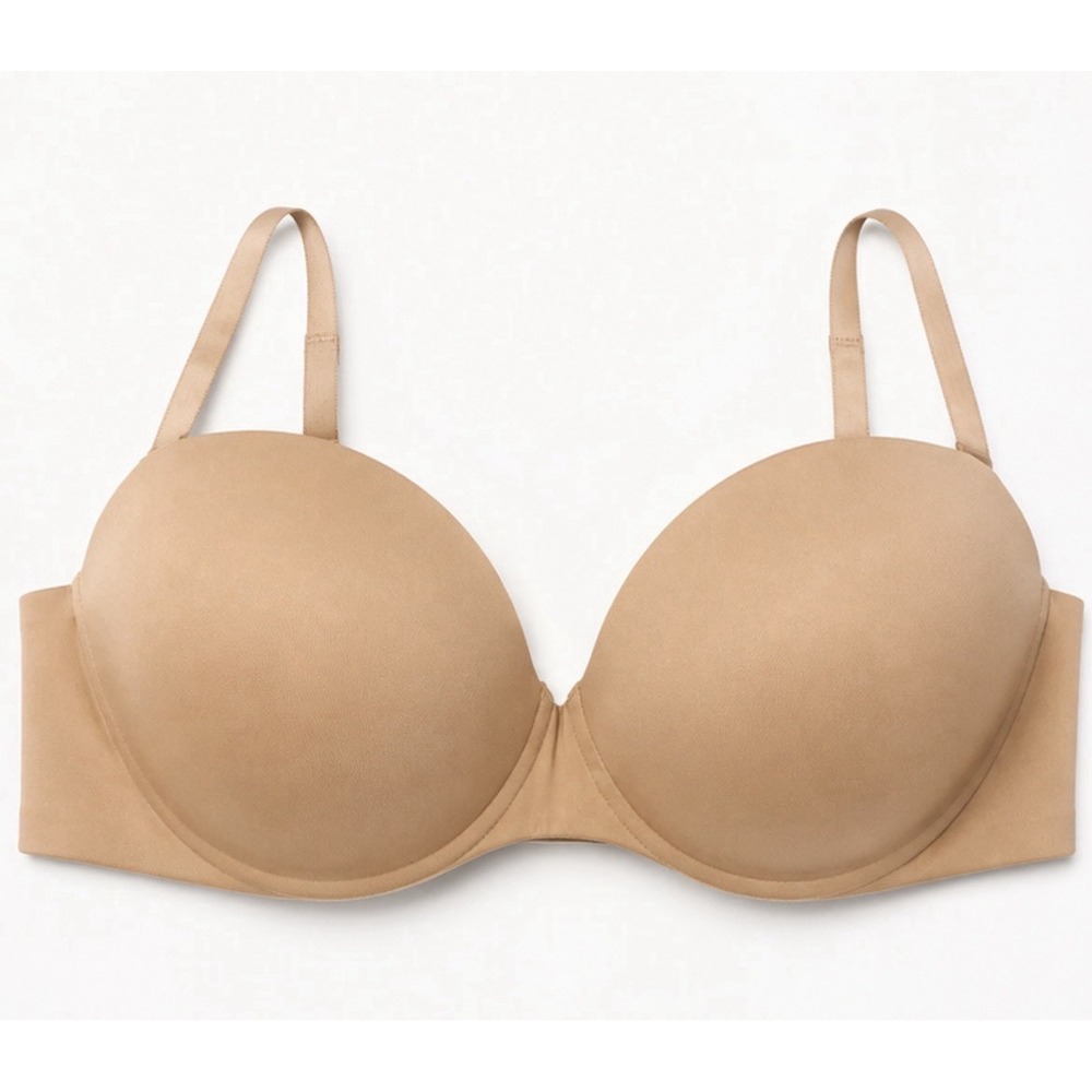 SKIMS Ultimate Collection Push Up Strapless Bra 40DDD Color Clay BABN3208 NWT
